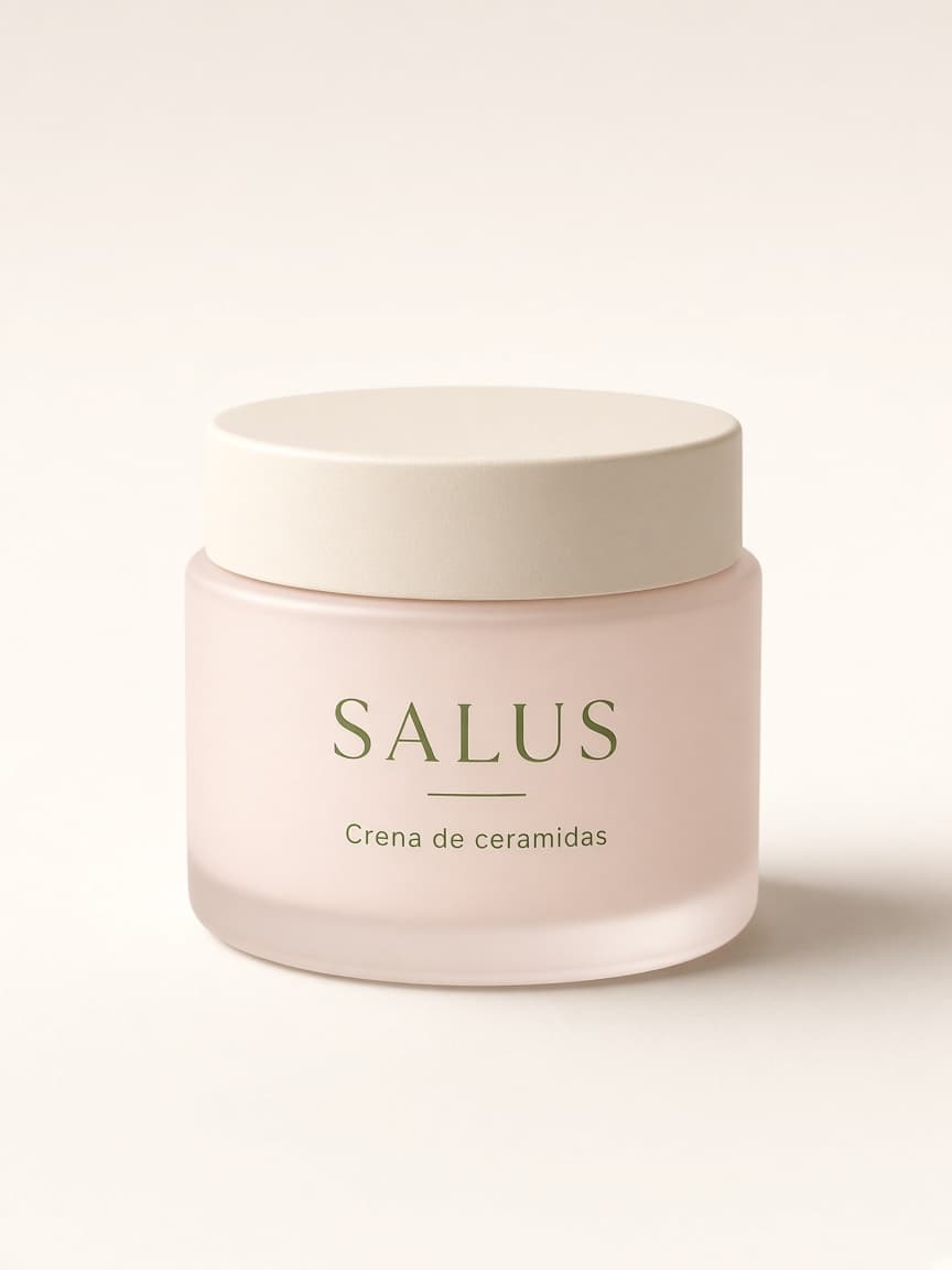 Envase de Crema hidratante ceramidas