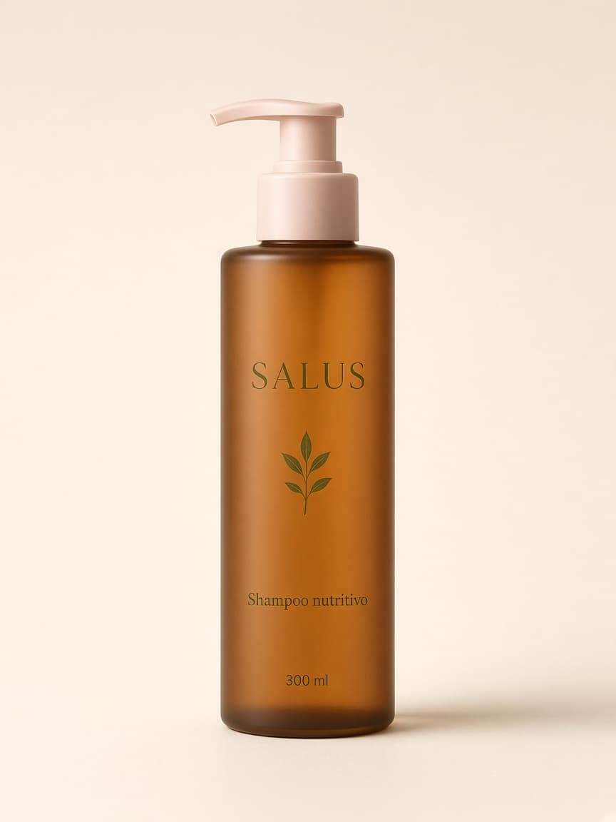 Envase de Shampoo nutritivo