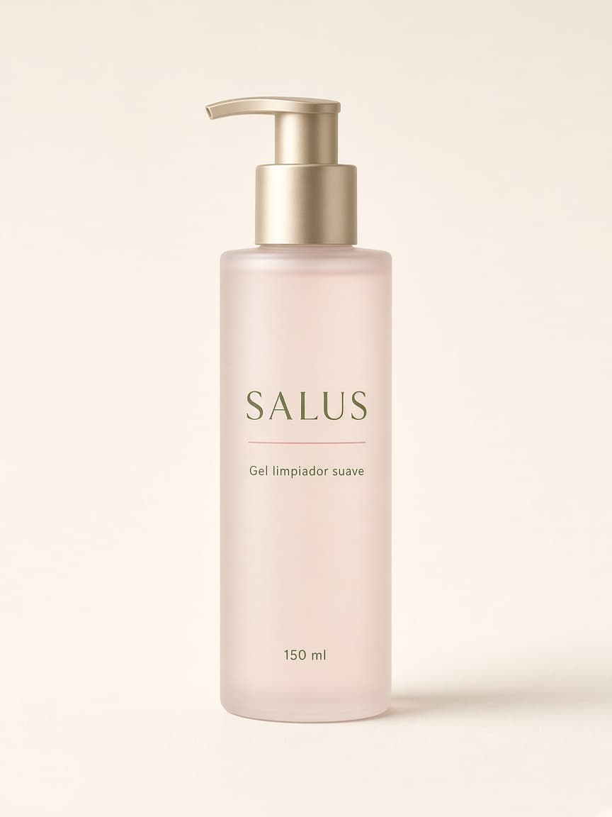 Envase de Gel limpiador suave